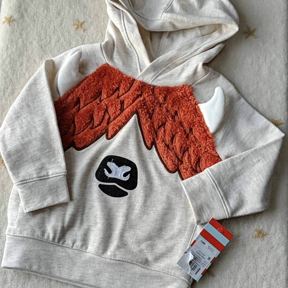 Cat & Jack Boys Yak Hooded Sweatshirt